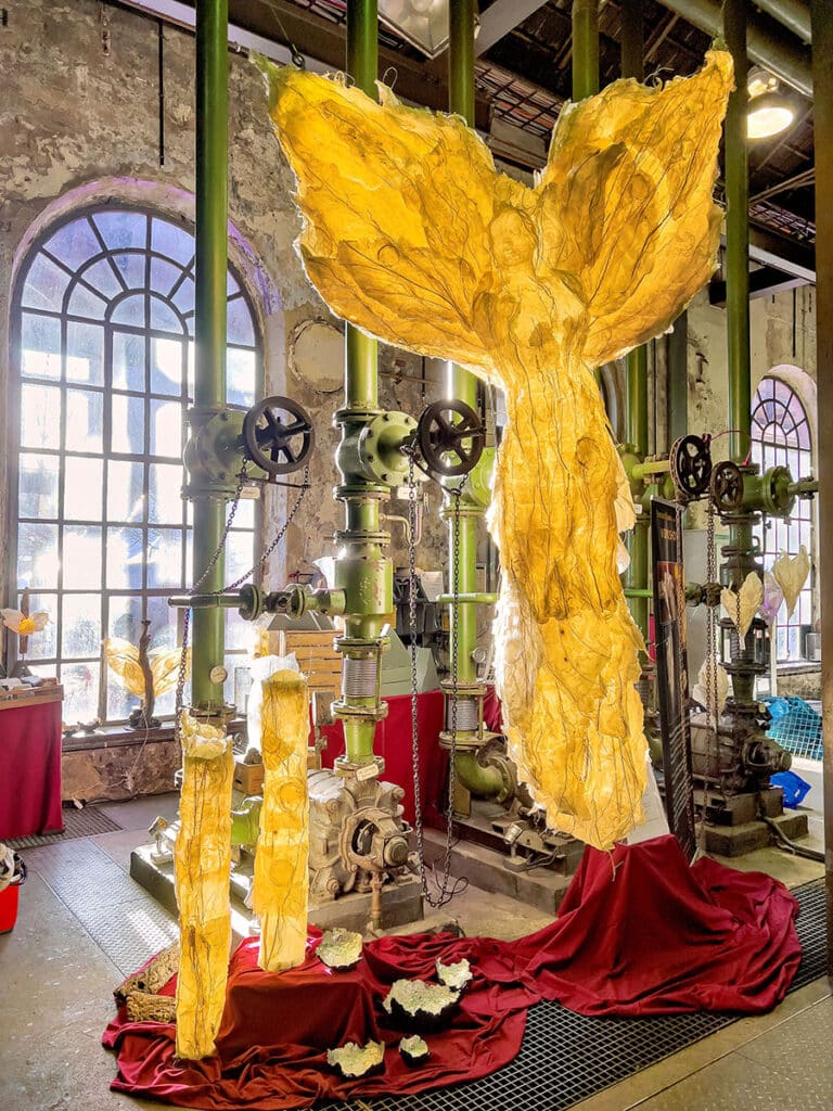 Der Engel der Weiblichkeit in der Abtei Brauweiler, Kunsttage Rhein-Erft 2022
